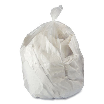 Heritage Linear Low-density Can Liners, 60 Gal, 1 Mil, 44 X 56, Clear, 100-carton freeshipping - TVN Wholesale